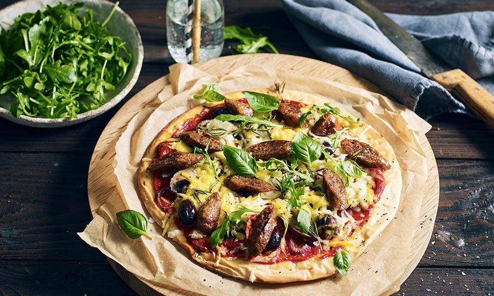 Plant Based Sausages